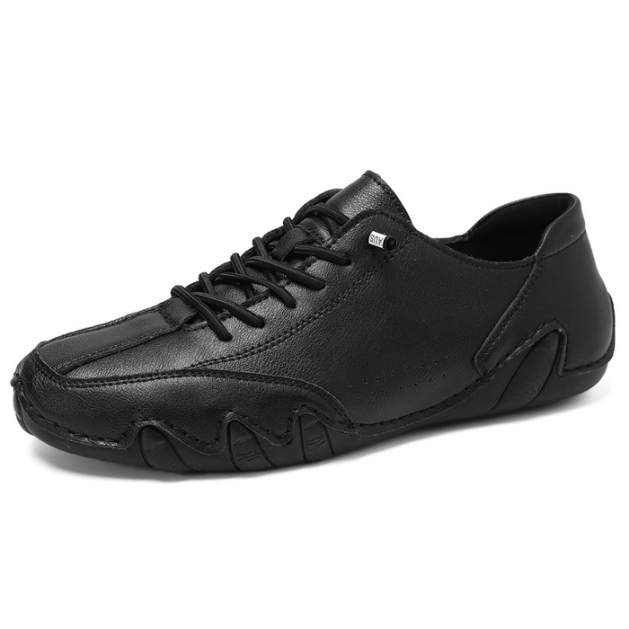 Men's Lace-Up Sneakers with Arch Support Anti-Slip