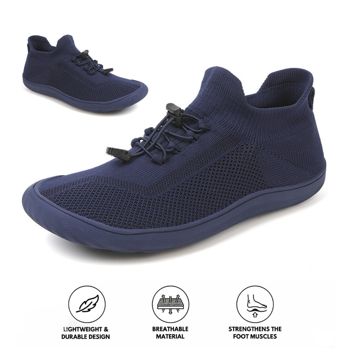 Men's Barefoot Sneakers Knit Slip-On Lightweight Walking