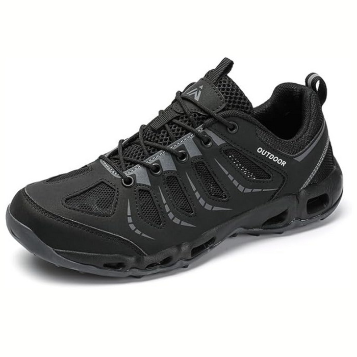 Men's Mesh Hiking Shoes Lace-Up Breathable Outdoor