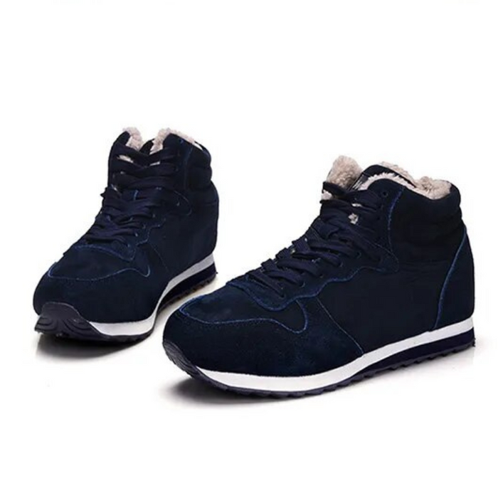 Men's Insulated Mid-Top Ankle Boots with Arch Support