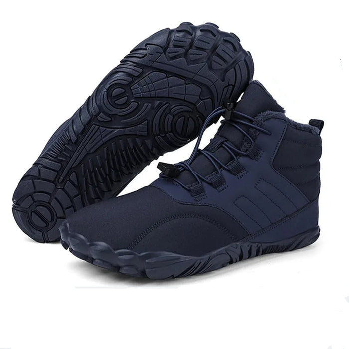 Waterproof Insulated Barefoot Ankle Boots with Fleece