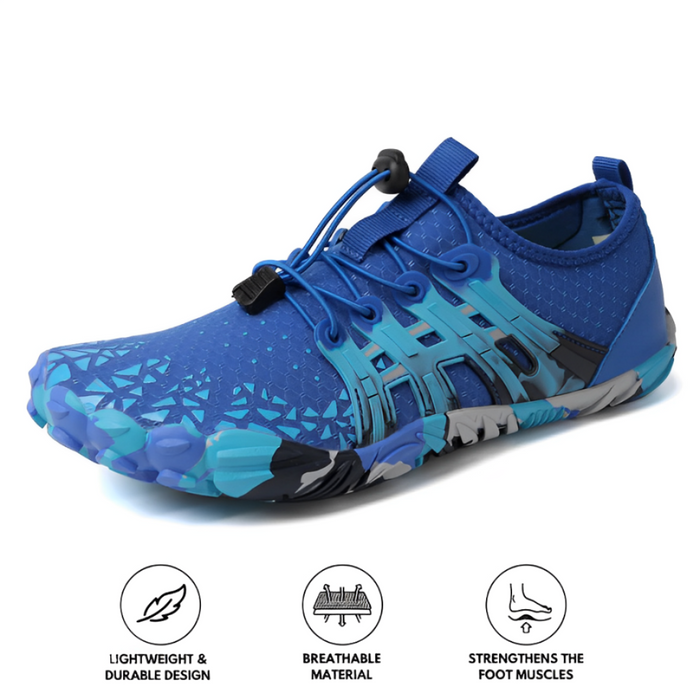 Women's Barefoot Athletic Shoes Lightweight Lace-Up