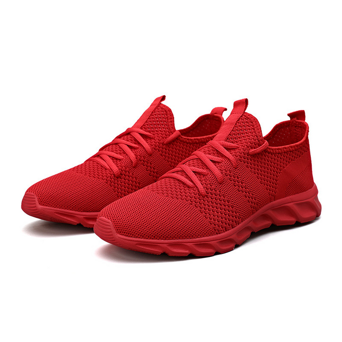 Men's Breathable Mesh Athletic Shoes with Arch Support