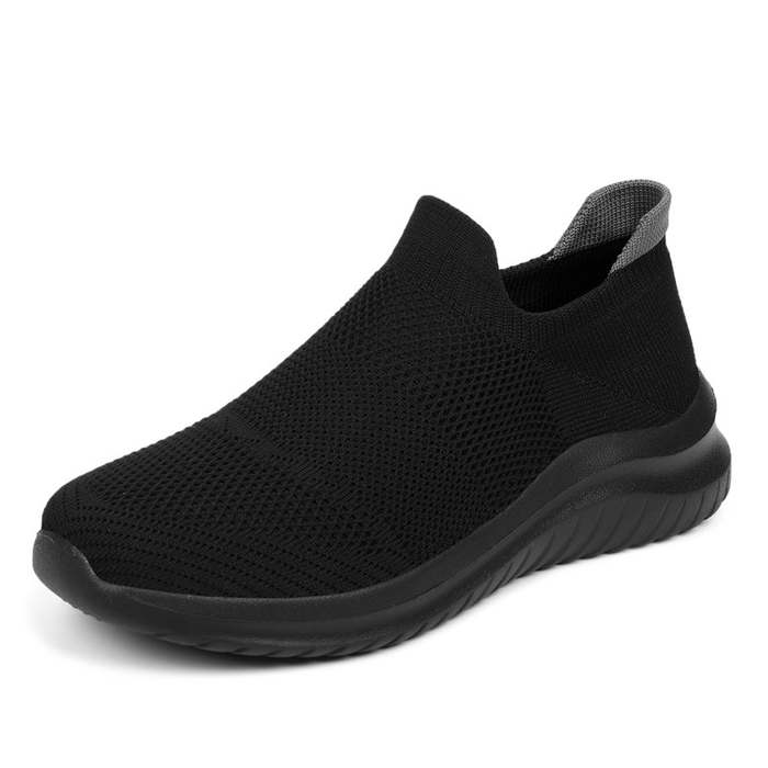 Slip-On Knit Sneakers Lightweight Cushioned Sole