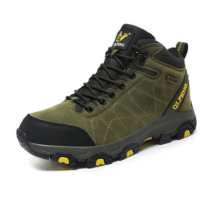 Mid-Cut Hiking Boots with Fleece Lining and Wide Toe Box