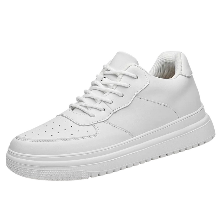 Height Boosting Sneakers Low-Top Lace-Up Platform