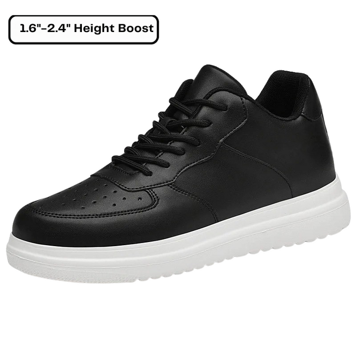 Height Boosting Sneakers Low-Top Lace-Up Platform