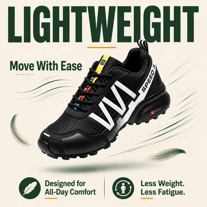 OrthoStride LightTrail — Orthopedic Hiking Shoes for Pain-Free Steps &amp; Natural Support (Unisex)