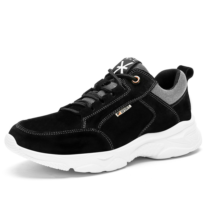 Men's Arch-Support Walking Sneakers with Wide Toe Box