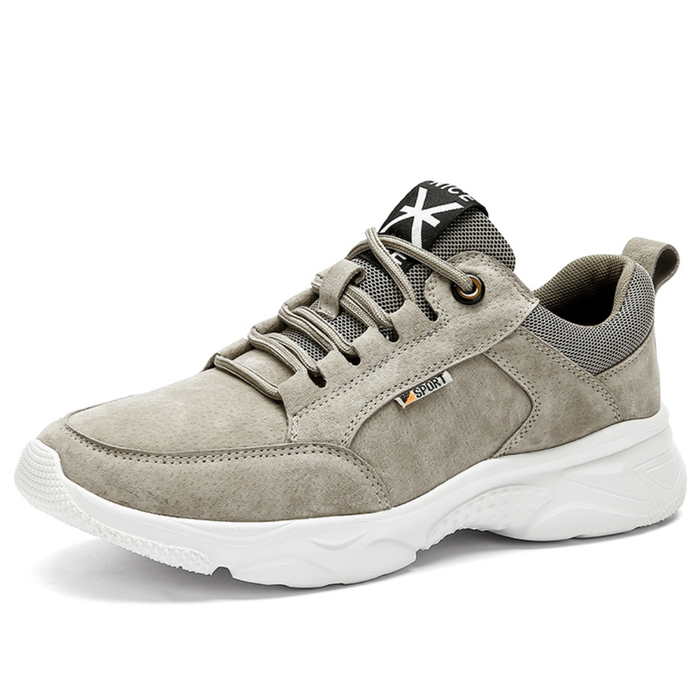 Men's Arch-Support Walking Sneakers with Wide Toe Box