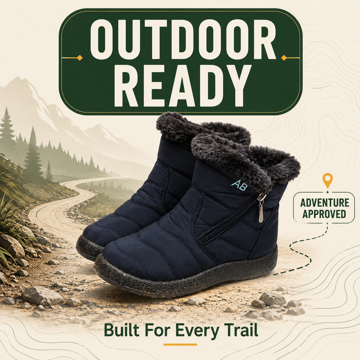 FrostTrek Women’s Waterproof Fleece-Lined Winter Boots