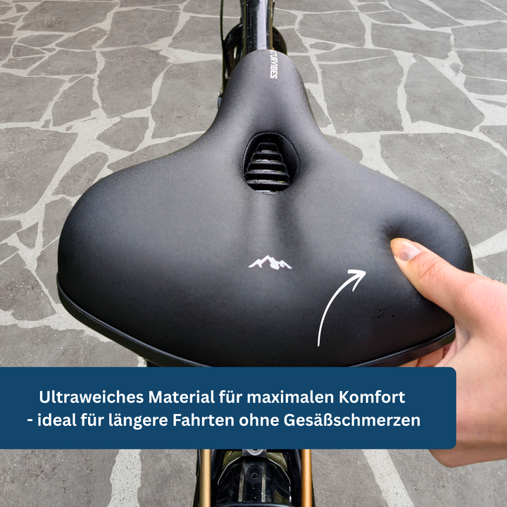 All‑Day Comfort Bike Saddle