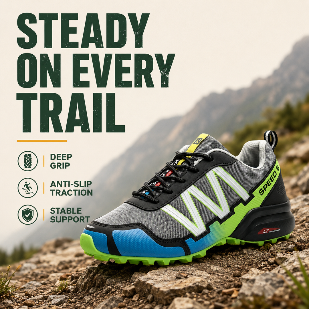 OrthoStride LightTrail — Orthopedic Hiking Shoes for Pain-Free Steps &amp; Natural Support (Unisex)