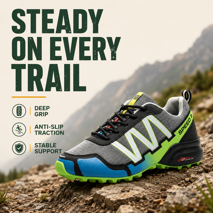 OrthoStride LightTrail — Orthopedic Hiking Shoes for Pain-Free Steps &amp; Natural Support (Unisex)