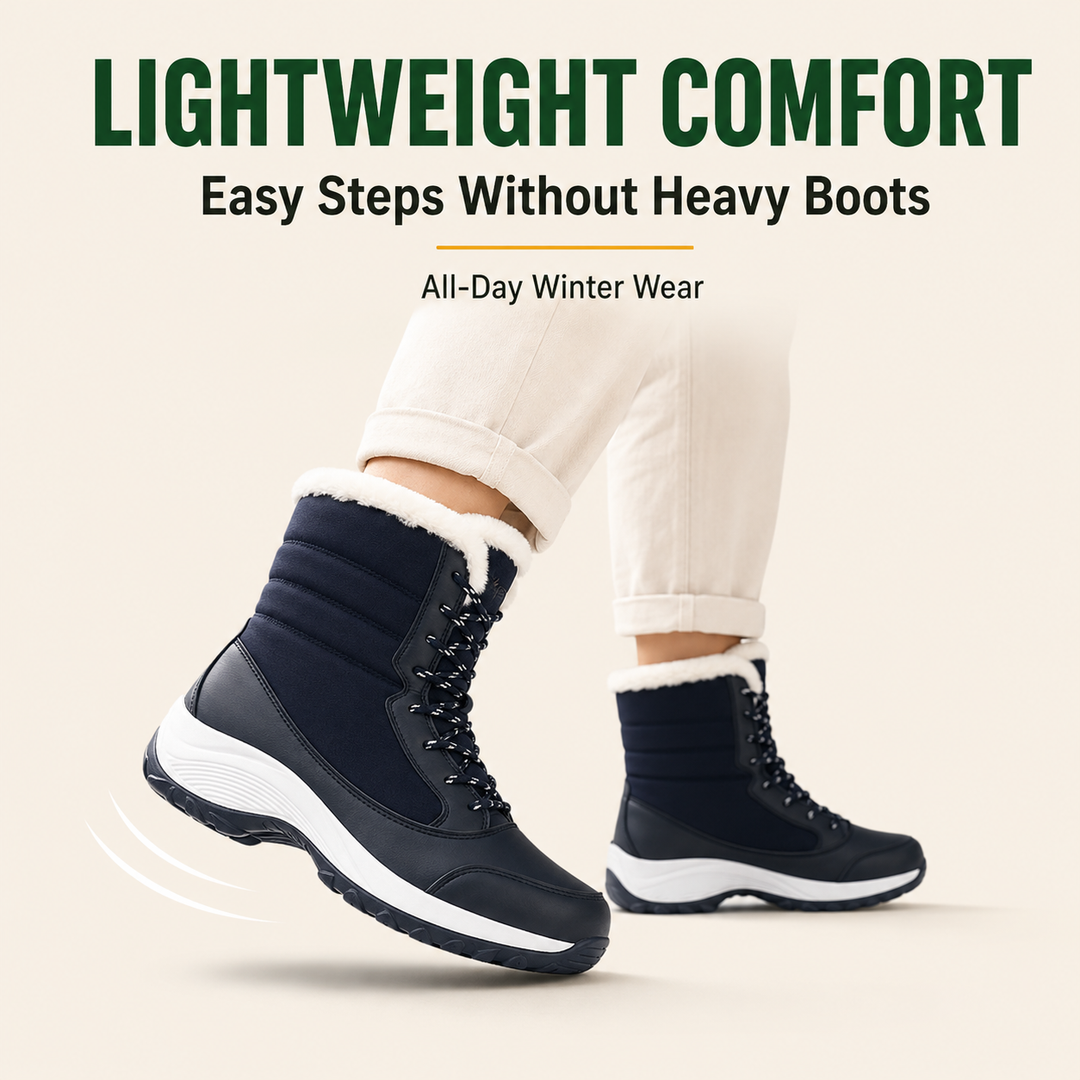 FrostHaven Women’s Waterproof Snow Boots