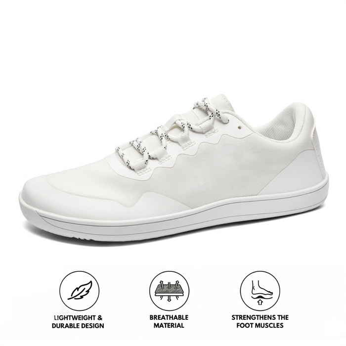 Men's Minimalist Athletic Shoes Breathable Lace-Up