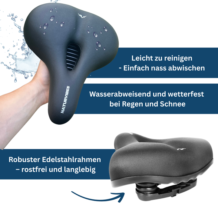 Soft Bike Saddle With Ergonomic Design