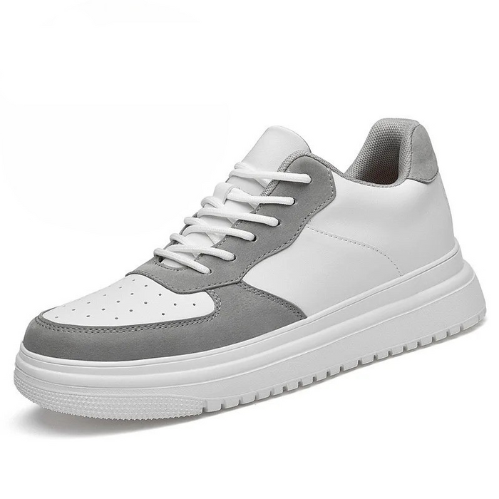Height Boosting Sneakers Low-Top Lace-Up Platform