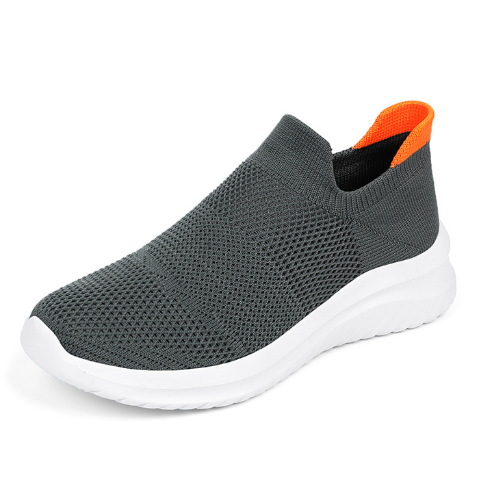 Slip-On Knit Sneakers Lightweight Cushioned Sole