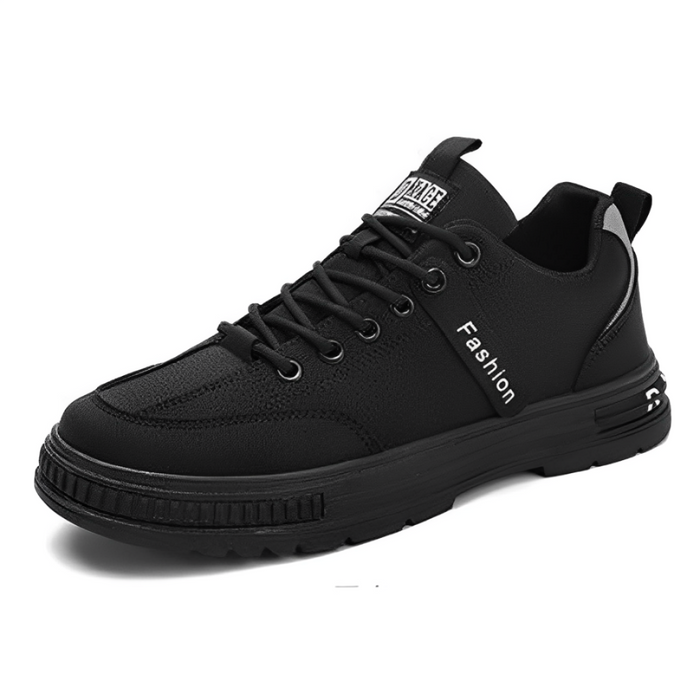 Men's Lace-Up Sneakers with Arch Support for Work