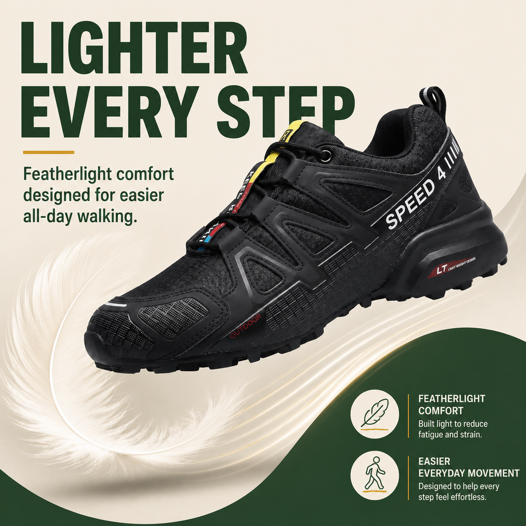 OrthoStride Aero — Orthopedic Hiking Shoes for Pain-Free Steps &amp; Natural Support (Unisex)