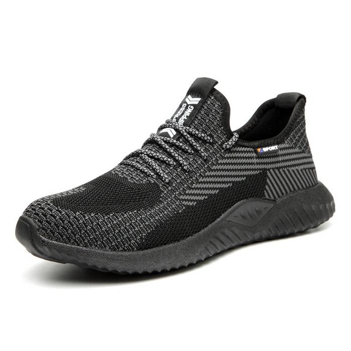 Men's Steel Toe Work Shoes Puncture-Proof Breathable