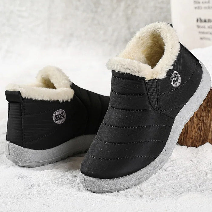 Women's Fleece-Lined Winter Ankle Boots Waterproof