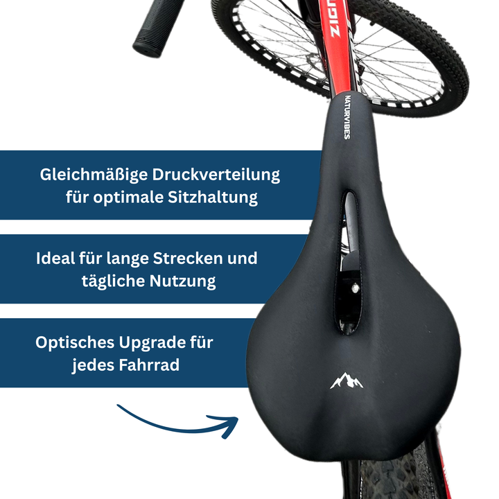 Sleek Performance Bike Saddle
