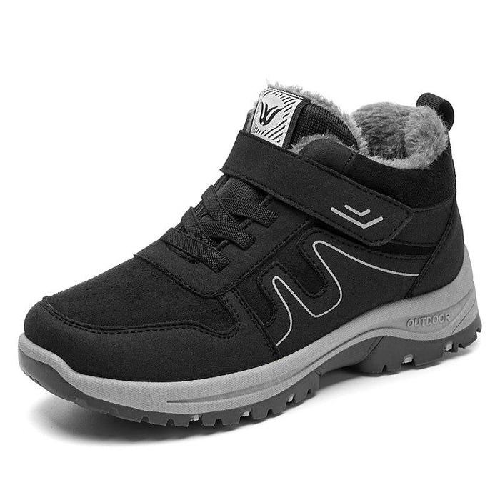 Waterproof Winter Hiking Shoes with Fleece Lining