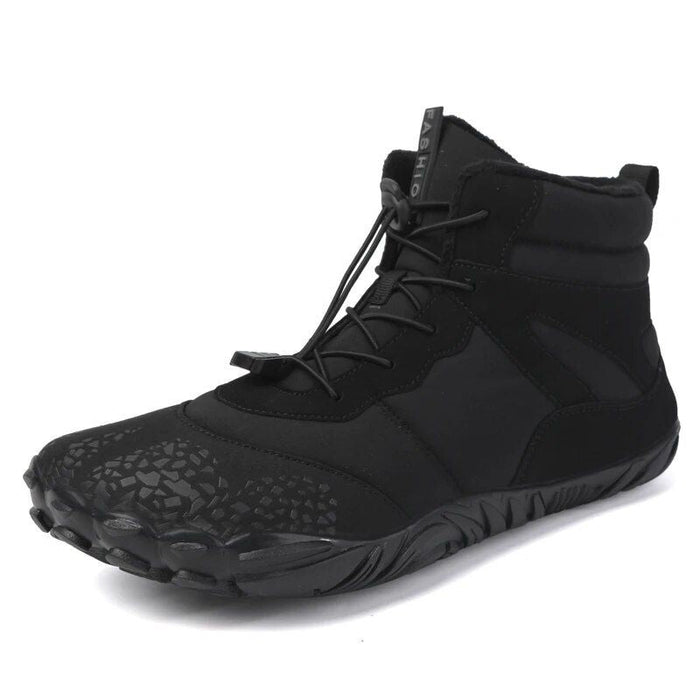 Men's Barefoot Hiking Boots Waterproof Ankle Height