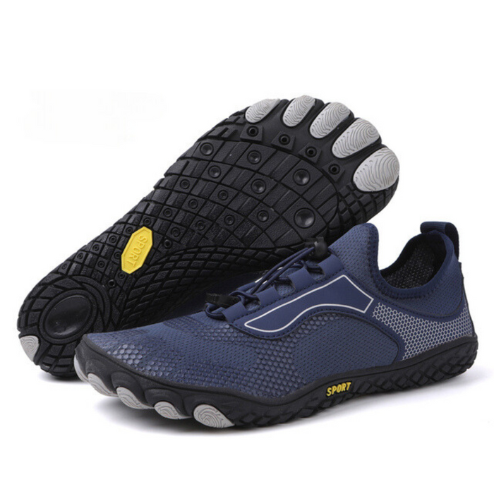 Barefoot Athletic Shoes with Toe Design and Flexible Sole