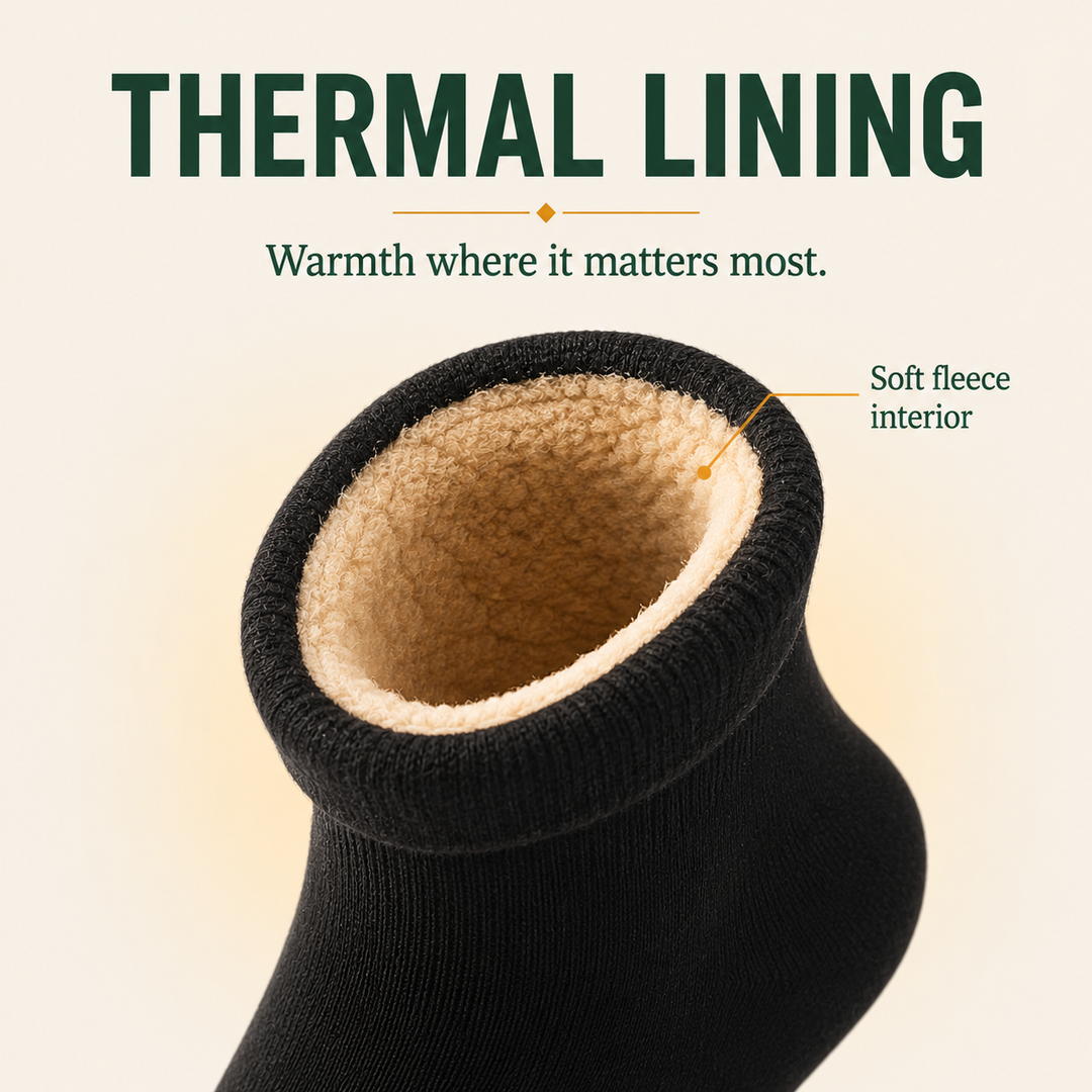 ArcticStep Fleece-Lined Cold Weather Socks