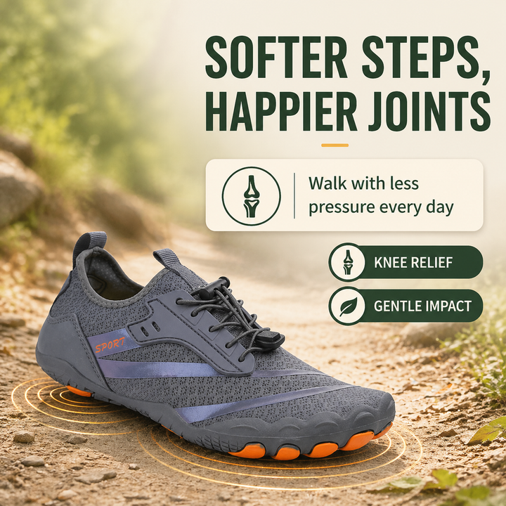 FlowStep Pro — Responsive Barefoot Shoes for Dynamic Comfort &amp; All-Day Movement (Unisex)