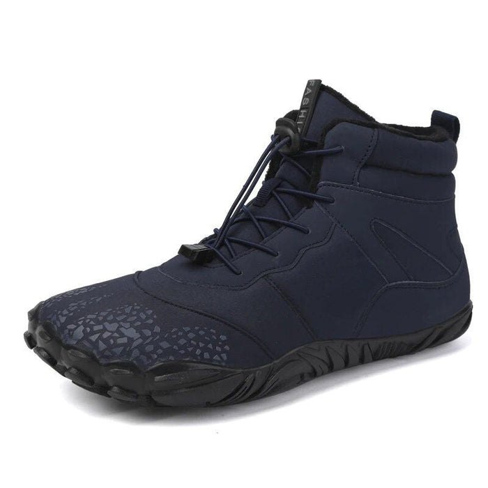 Men's Barefoot Hiking Boots Waterproof Ankle Height