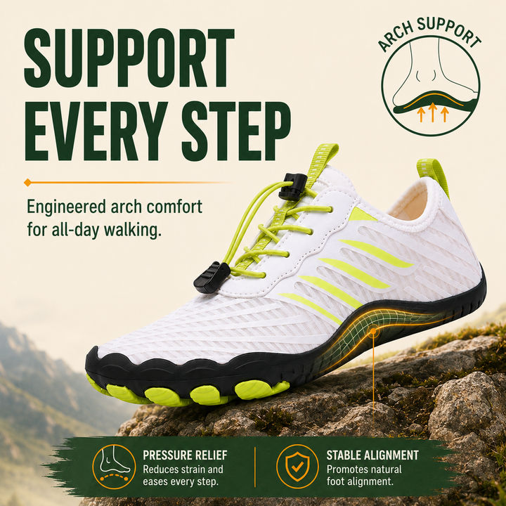 PrimalPulse — High-Performance Barefoot Hiking Shoes for Natural Trail Movement (Unisex)
