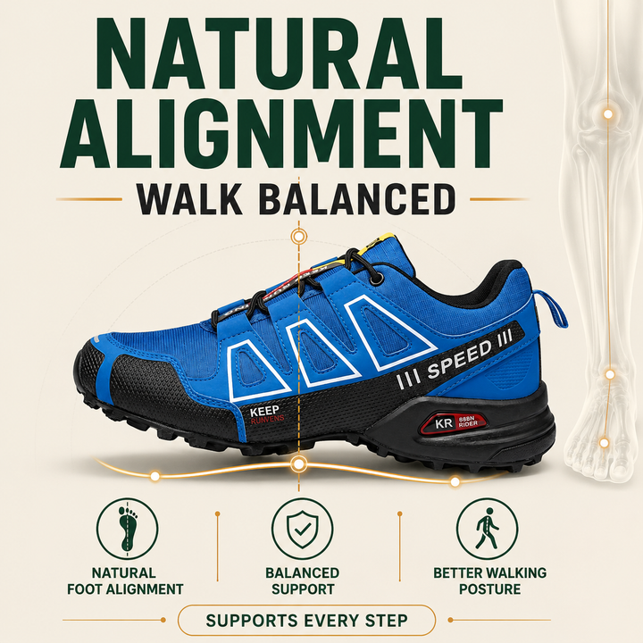 OrthoStride Original — Orthopedic Hiking Shoes for Pain-Free Steps &amp; Natural Support (Unisex)