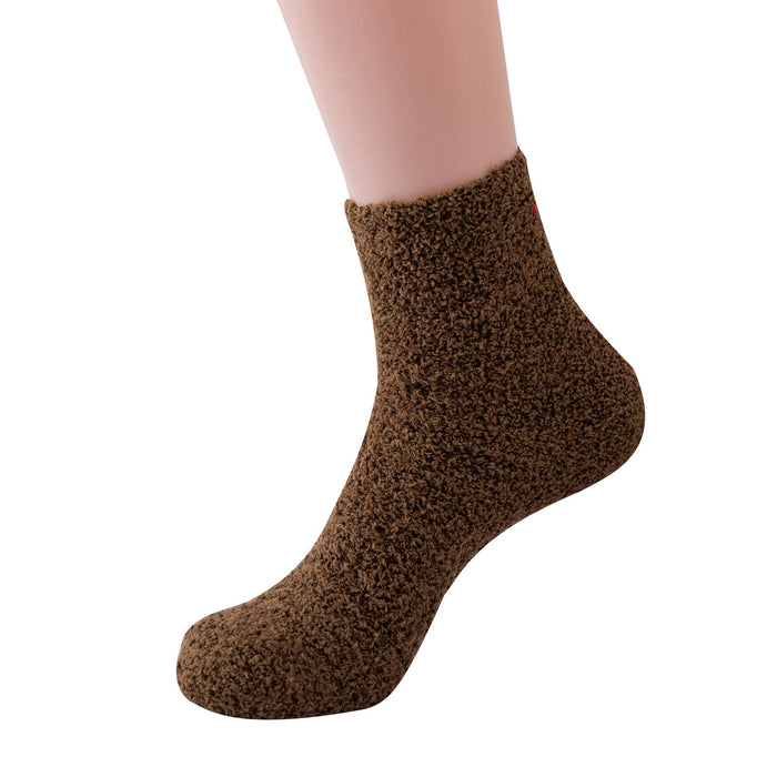 Fuzzy Socks with Fleece Lining for Winter Warmth