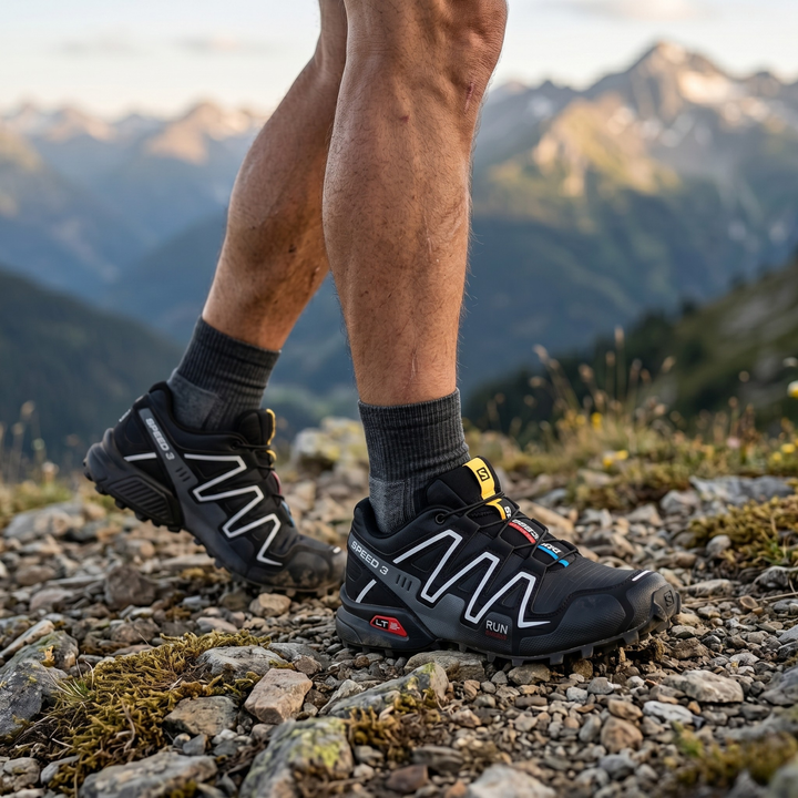 OrthoStride Obsidian — Orthopedic Hiking Shoes for Pain-Free Steps &amp; Natural Support (Unisex)