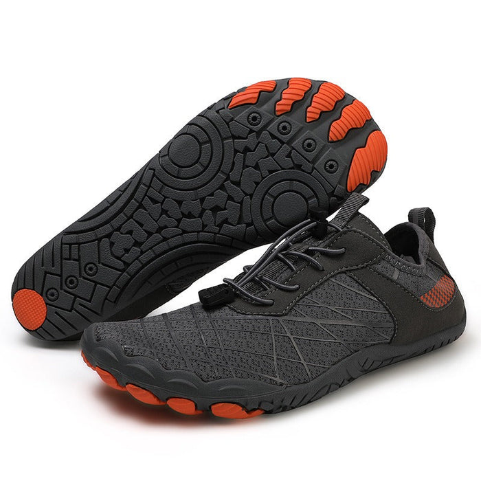 Women's Barefoot Shoes Quick-Dry Lace-Up for Hiking