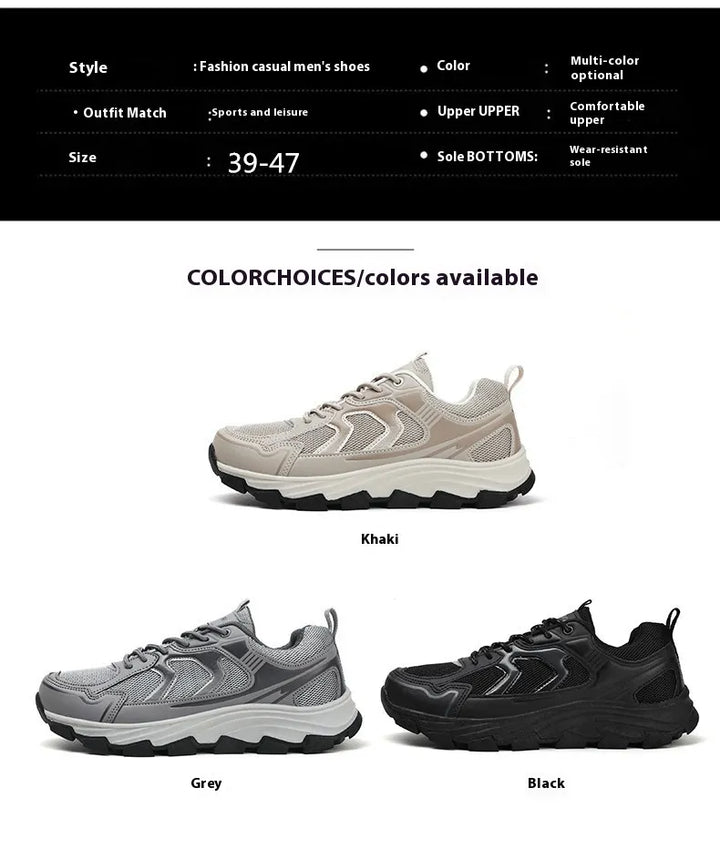 SummitFlow Men’s Wide Toe Orthopedic Shoes