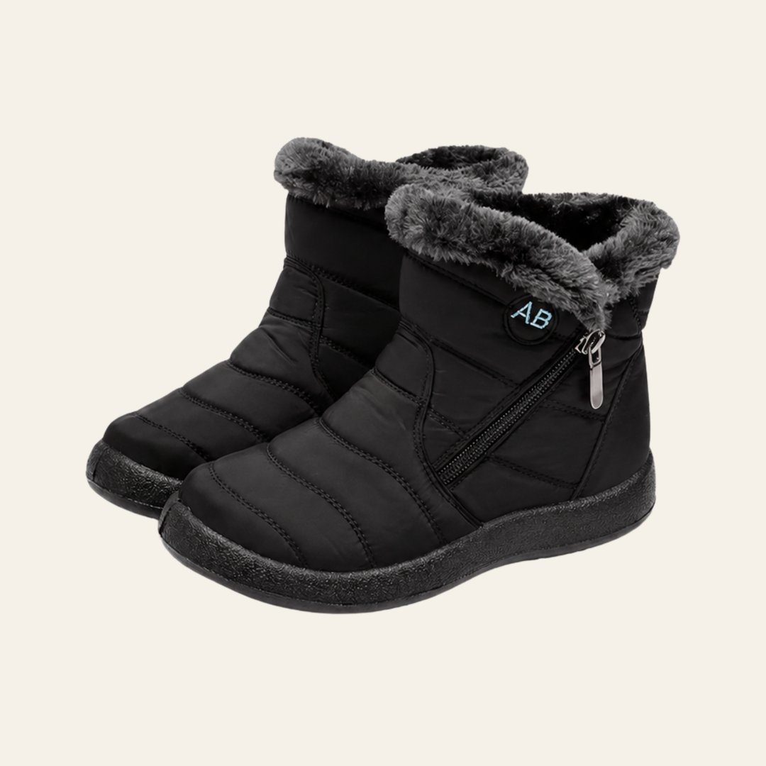 FrostTrek Women’s Waterproof Fleece-Lined Winter Boots