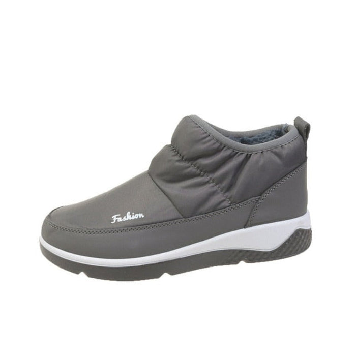 Women's Quilted Slip-On Ankle Boots Waterproof Warm