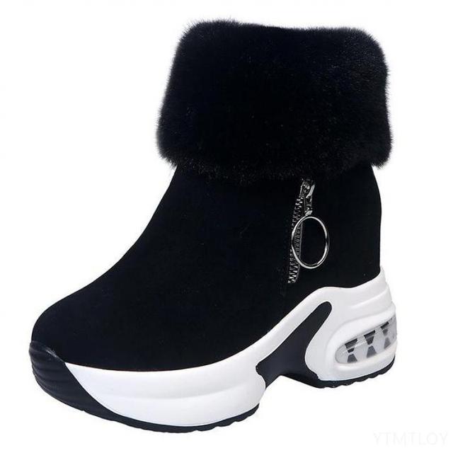 Women's Orthopedic Ankle Boots with Arch Support Fur Lining