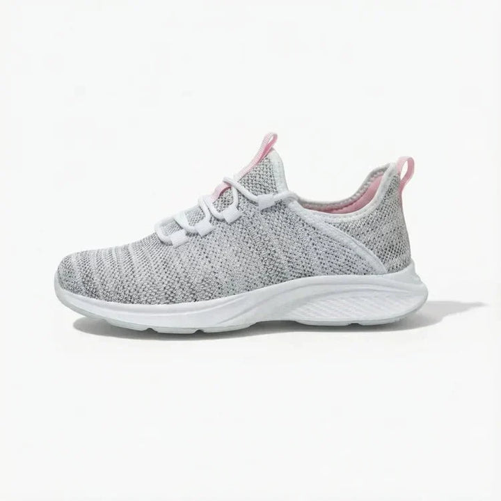 Wide Fit Ortho Comfort Sneakers with Impact-Absorbing Sole