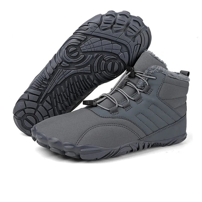 Waterproof Insulated Barefoot Ankle Boots with Fleece