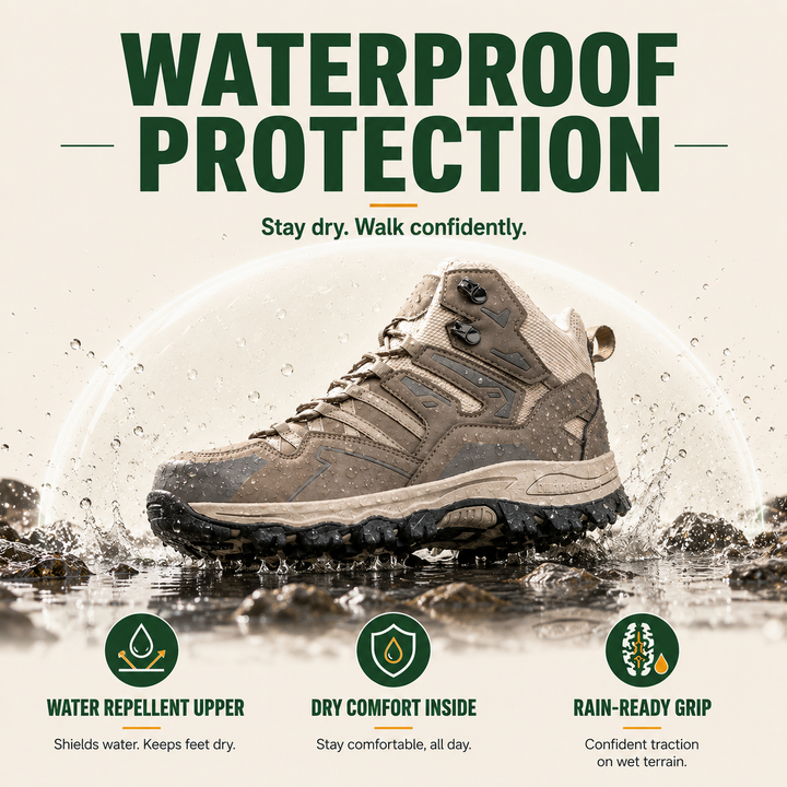SummitGrip Women’s All-Terrain Hiking Boots