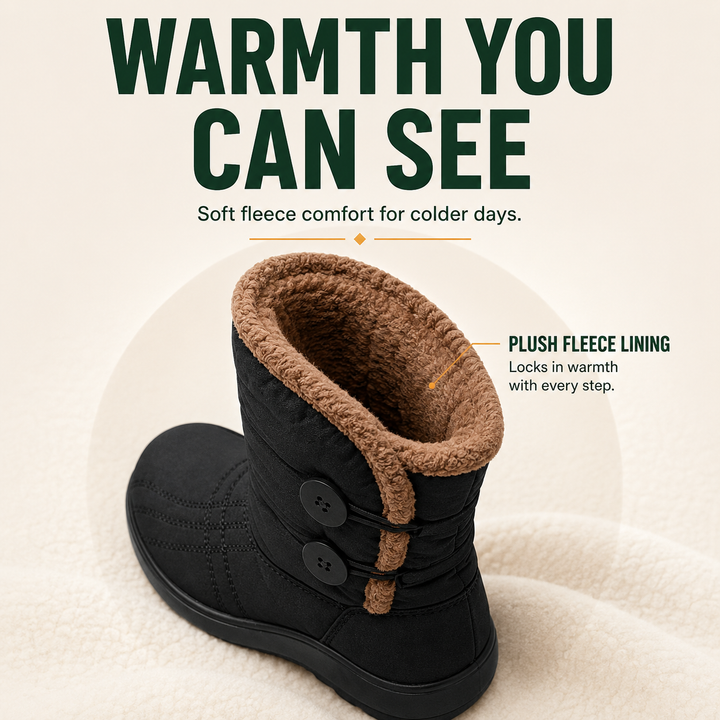 ThermaTrek Women’s Waterproof Fleece-Lined Winter Boots