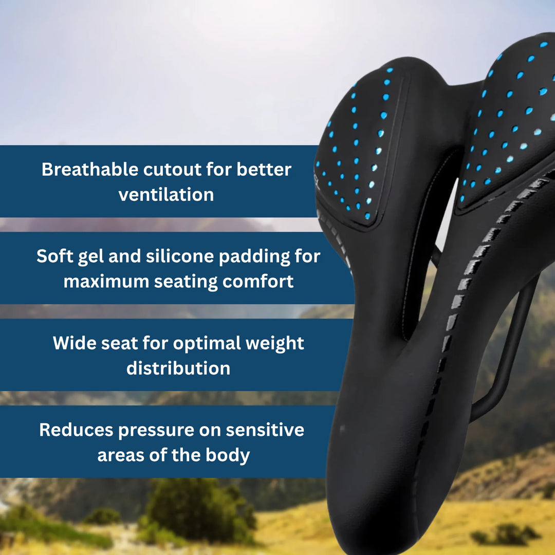 Adjustable Comfort Bike Saddle