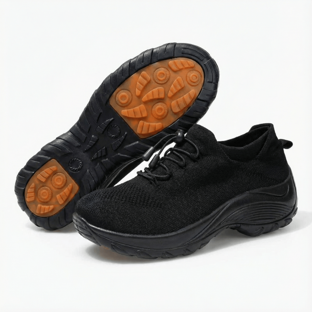 Ortho Stretch Cushion Walking Shoes with Arch Support