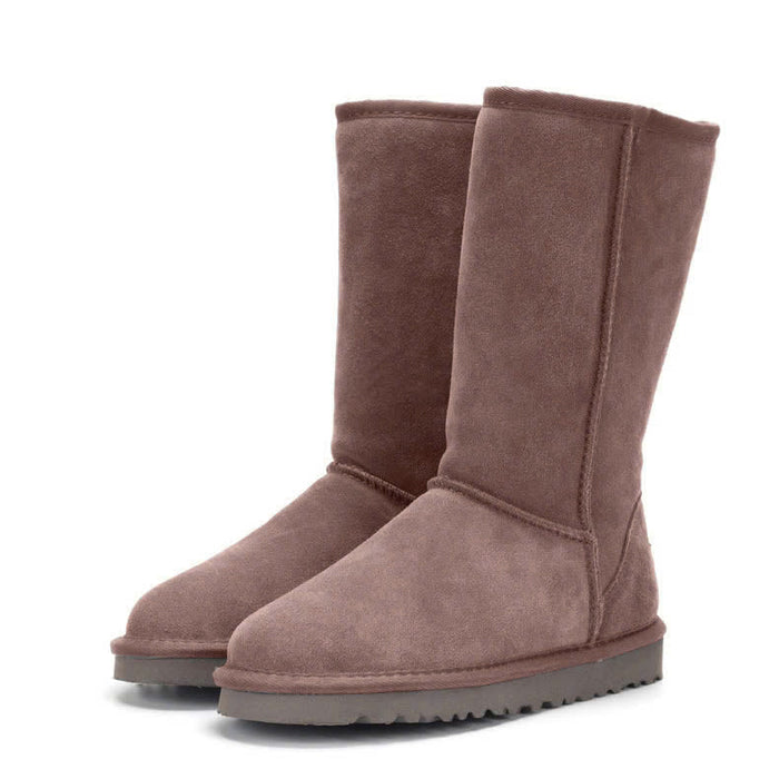 Women's Orthopedic Mid-Calf Snow Boots with Fleece Lining